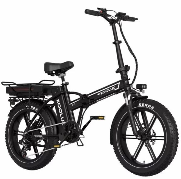 KOOLUX X11 20" Fat Tire Folding E-Bike 250W Dual 48V 23.4 AH Battery E-Bike