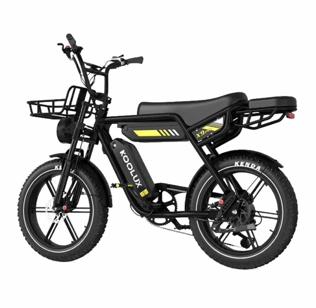 KOOLUX X9 Pro Electric Bike 48V 31.2Ah Dual Battery Fat Tyre Mountain Ebike UK